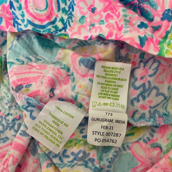Lilly Pulitzer Lorina Swing Dress in Multi Flock Full of Fun - Picture 12 of 15
